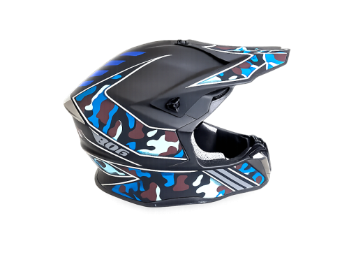 ECE22.06 Kids Motocross Helmet Dirt Bike ATV Quad Off Road Youth BMX Riding kart