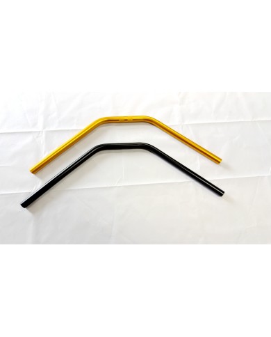 handlebar 660mm 22mm 3mm Thickness Steel Handle Bar drift trike Gold black