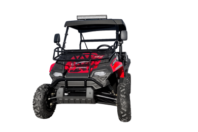 200cc Farm UTV with Manual Dump Bed WorkHorse 200 EFI Alloy Rim Hard Plastic Roof Led Lights Windscreen