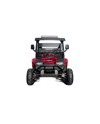 200cc Farm UTV with Manual Dump Bed WorkHorse 200 EFI Alloy Rim Hard Plastic Roof Led Lights Windscreen