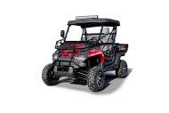200cc Farm UTV with Manual Dump Bed WorkHorse 200 EFI Alloy Rim Hard Plastic Roof Led Lights Windscreen