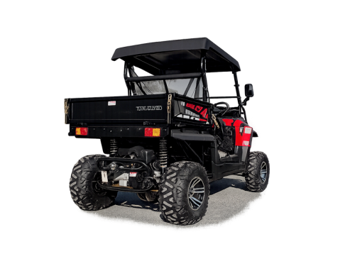200cc Farm UTV with Manual Dump Bed WorkHorse 200 EFI Alloy Rim Hard Plastic Roof Led Lights Windscreen