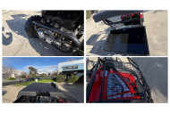 200cc Farm UTV with Manual Dump Bed WorkHorse 200 EFI Alloy Rim Hard Plastic Roof Led Lights Windscreen