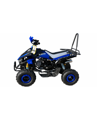 RANGER 125 125CC ATV Sport Quad Dirt Bike 4 Wheel Buggy Go kart Rear Rack Semi Auto 3+1 Blue
