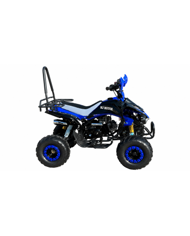 RANGER 125 125CC ATV Sport Quad Dirt Bike 4 Wheel Buggy Go kart Rear Rack Semi Auto 3+1 Blue