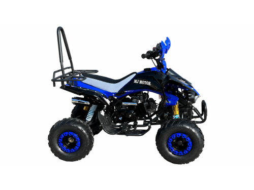 RANGER 125 125CC ATV Sport Quad Dirt Bike 4 Wheel Buggy Go kart Rear Rack Semi Auto 3+1 Blue