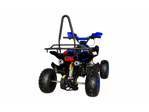 RANGER 125 125CC ATV Sport Quad Dirt Bike 4 Wheel Buggy Go kart Rear Rack Semi Auto 3+1 Blue