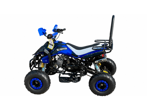 RANGER 125 125CC ATV Sport Quad Dirt Bike 4 Wheel Buggy Go kart Rear Rack Semi Auto 3+1 Blue