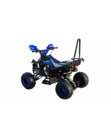 RANGER 125 125CC ATV Sport Quad Dirt Bike 4 Wheel Buggy Go kart Rear Rack Semi Auto 3+1 Blue