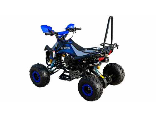 RANGER 125 125CC ATV Sport Quad Dirt Bike 4 Wheel Buggy Go kart Rear Rack Semi Auto 3+1 Blue