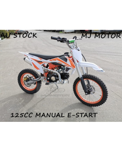 White Plastics Guard Fairing Fender Kit  125cc PIT PRO Dirt Bike Dingo