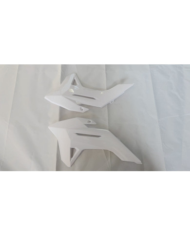 White Plastics Guard Fairing Fender Kit  50cc PIT PRO Dirt Bike BOLT