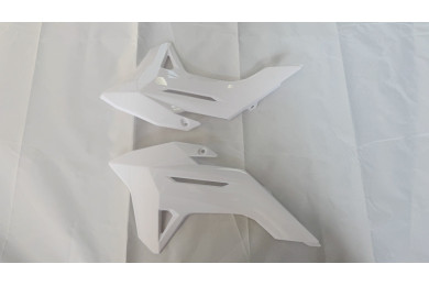 White Plastics Guard Fairing Fender Kit  50cc PIT PRO Dirt Bike BOLT
