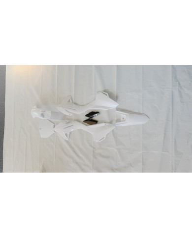 White Plastics Guard Fairing Fender Kit  50cc PIT PRO Dirt Bike BOLT