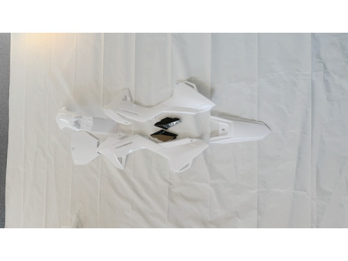 White Plastics Guard Fairing Fender Kit  50cc PIT PRO Dirt Bike BOLT
