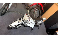 White Plastics Guard Fairing Fender Kit  50cc PIT PRO Dirt Bike BOLT