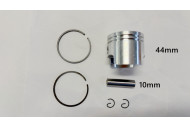 44mm 10mm Piston rings kit 49cc Engine Mini Kids Quad Dirt Bike ATV Go Kart