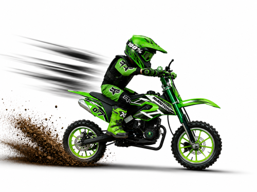 MX49 49CC DIRT BIKE KIDS PEE WEE MOTORCYCLE ATV 50CC HYDRAULIC BRAKES