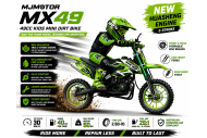 MX49 49CC DIRT BIKE KIDS PEE WEE MOTORCYCLE ATV 50CC HYDRAULIC BRAKES