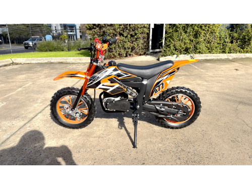 MX49 49CC DIRT BIKE KIDS PEE WEE MOTORCYCLE ATV 50CC HYDRAULIC BRAKES ORANGE