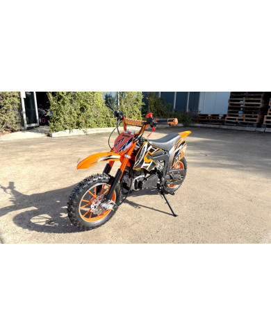 MX49 49CC DIRT BIKE KIDS PEE WEE MOTORCYCLE ATV 50CC HYDRAULIC BRAKES ORANGE