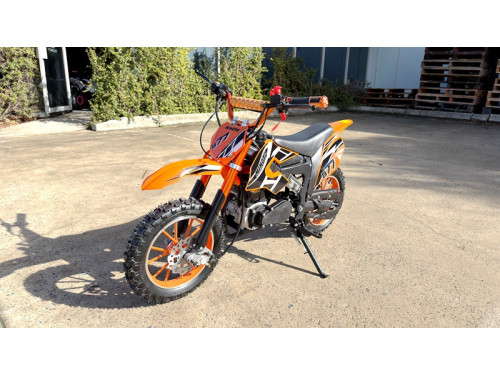 MX49 49CC DIRT BIKE KIDS PEE WEE MOTORCYCLE ATV 50CC HYDRAULIC BRAKES ORANGE