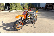 MX49 49CC DIRT BIKE KIDS PEE WEE MOTORCYCLE ATV 50CC HYDRAULIC BRAKES ORANGE