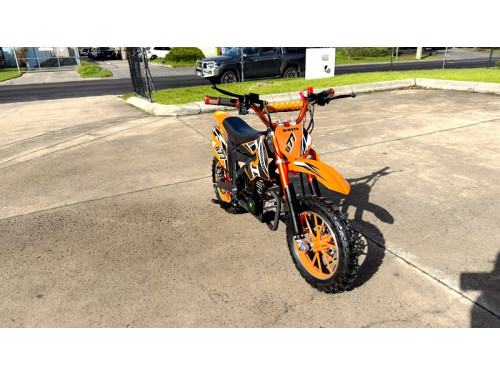 MX49 49CC DIRT BIKE KIDS PEE WEE MOTORCYCLE ATV 50CC HYDRAULIC BRAKES ORANGE