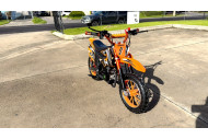 MX49 49CC DIRT BIKE KIDS PEE WEE MOTORCYCLE ATV 50CC HYDRAULIC BRAKES ORANGE