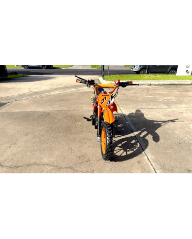 MX49 49CC DIRT BIKE KIDS PEE WEE MOTORCYCLE ATV 50CC HYDRAULIC BRAKES ORANGE