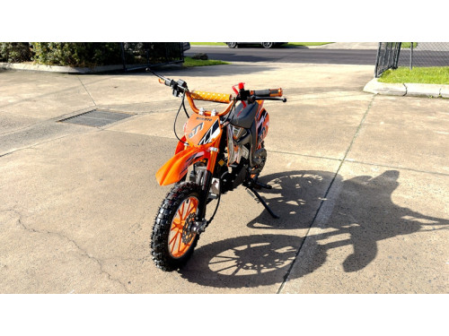 MX49 49CC DIRT BIKE KIDS PEE WEE MOTORCYCLE ATV 50CC HYDRAULIC BRAKES ORANGE