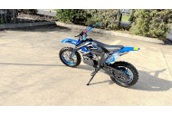 MX49 49CC DIRT BIKE KIDS PEE WEE MOTORCYCLE ATV 50CC HYDRAULIC BRAKES BLUE