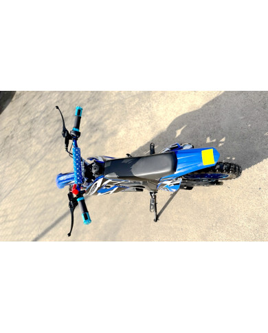 MX49 49CC DIRT BIKE KIDS PEE WEE MOTORCYCLE ATV 50CC HYDRAULIC BRAKES BLUE