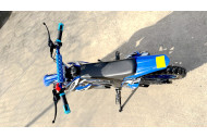 MX49 49CC DIRT BIKE KIDS PEE WEE MOTORCYCLE ATV 50CC HYDRAULIC BRAKES BLUE