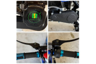 MX49 49CC DIRT BIKE KIDS PEE WEE MOTORCYCLE ATV 50CC HYDRAULIC BRAKES BLUE