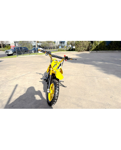 MX49 49CC DIRT BIKE KIDS PEE WEE MOTORCYCLE ATV 50CC HYDRAULIC BRAKES YELLOW