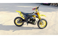 MX49 49CC DIRT BIKE KIDS PEE WEE MOTORCYCLE ATV 50CC HYDRAULIC BRAKES YELLOW