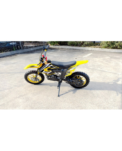 MX49 49CC DIRT BIKE KIDS PEE WEE MOTORCYCLE ATV 50CC HYDRAULIC BRAKES YELLOW