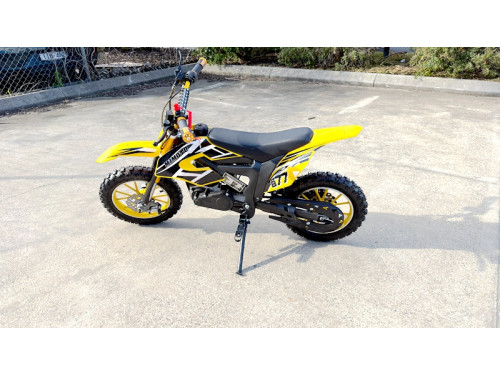 MX49 49CC DIRT BIKE KIDS PEE WEE MOTORCYCLE ATV 50CC HYDRAULIC BRAKES YELLOW