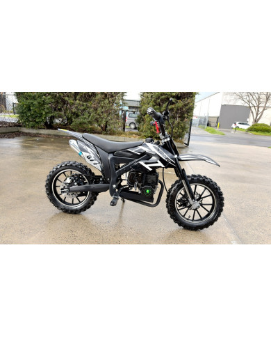 MX49 49CC DIRT BIKE KIDS PEE WEE MOTORCYCLE ATV 50CC HYDRAULIC BRAKES BLACK