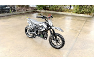 MX49 49CC DIRT BIKE KIDS PEE WEE MOTORCYCLE ATV 50CC HYDRAULIC BRAKES BLACK