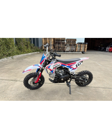 Bolt 50 50cc Kids Dirt Bike 4-Stroke Electric Start Safe Easy Fun Off Road AUTO BLUE