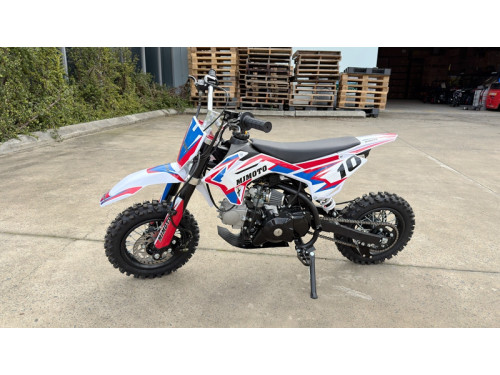 Bolt 50 50cc Kids Dirt Bike 4-Stroke Electric Start Safe Easy Fun Off Road AUTO BLUE