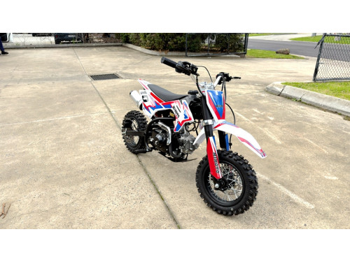 Bolt 50 50cc Kids Dirt Bike 4-Stroke Electric Start Safe Easy Fun Off Road AUTO BLUE