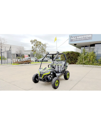 FORZA 1 K1 Dune Buggy 163CC 5.5HP Off Road UTV ATV 2 Seater 4 Wheel Go kart REV Green