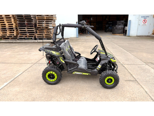 FORZA 1 K1 Dune Buggy 163CC 5.5HP Off Road UTV ATV 2 Seater 4 Wheel Go kart REV Green