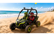 FORZA 1 K1 Dune Buggy 163CC 5.5HP Off Road UTV ATV 2 Seater 4 Wheel Go kart REV Green