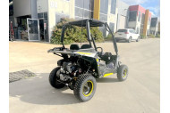FORZA 1 K1 Dune Buggy 163CC 5.5HP Off Road UTV ATV 2 Seater 4 Wheel Go kart REVERSE YELLOW