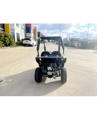 FORZA 1 K1 Dune Buggy 163CC 5.5HP Off Road UTV ATV 2 Seater 4 Wheel Go kart REVERSE YELLOW