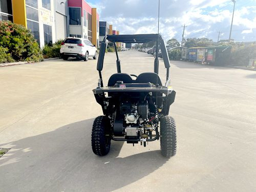 FORZA 1 K1 Dune Buggy 163CC 5.5HP Off Road UTV ATV 2 Seater 4 Wheel Go kart REVERSE YELLOW